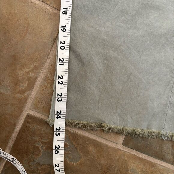 Frank & Eileen Pants Womens Size 12 Kinsale Flax Linen Blend Light Sage Green - Picture 6 of 9